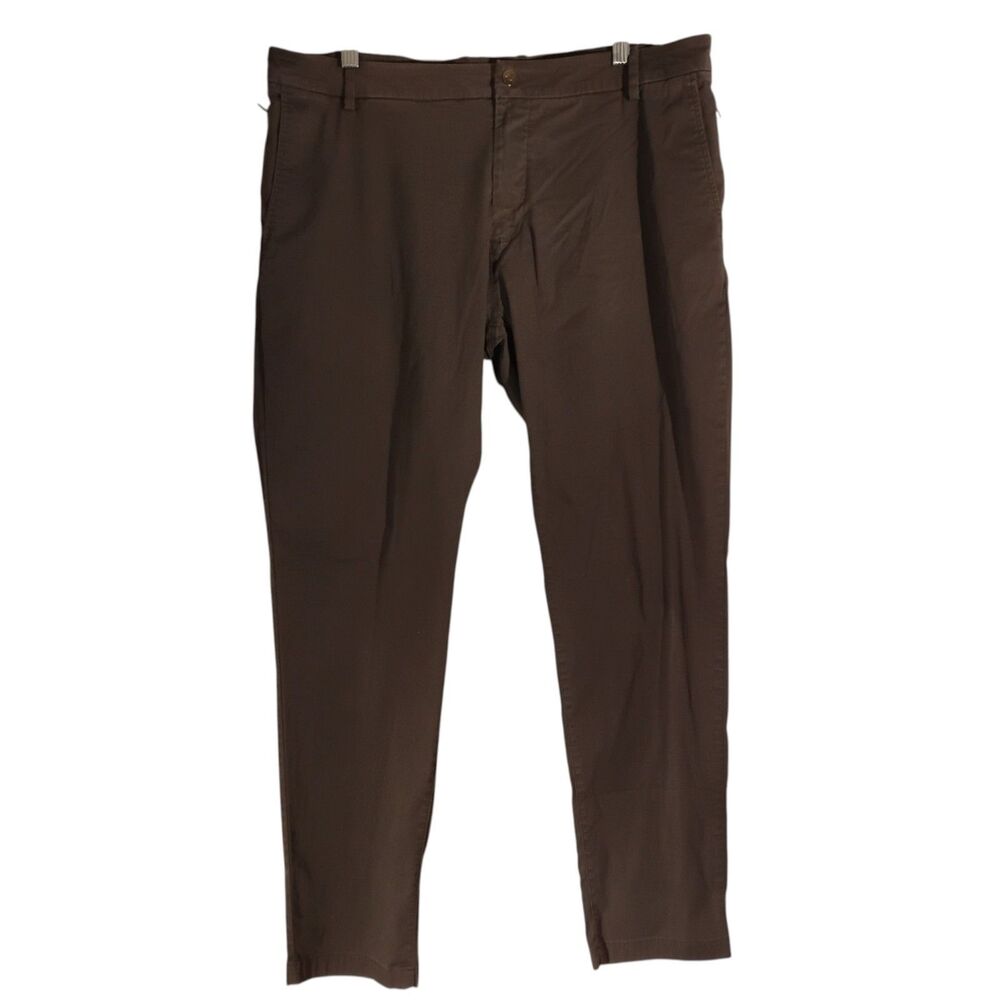 Bird dogs Boom pants mens 36x30 gray golf straight leg chino flat front